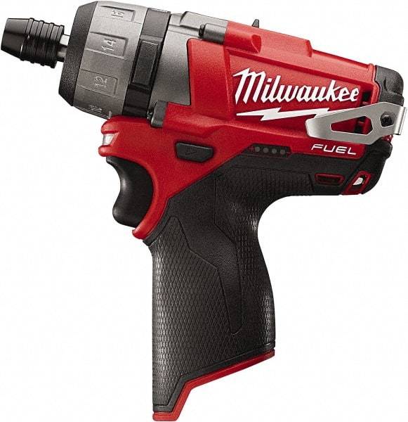 Milwaukee Tool - 12 Volts, Lithium-Ion Battery, Pistol Grip Cordless Screwdriver - 2 Speeds, 450 and 1,700 RPM, 325 Inch/Lbs. Torque, 2 Speed - Americas Industrial Supply