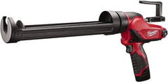 Milwaukee Tool - 1 Qt Half Barrel Battery Caulk/Adhesive Applicator - Use with Quart Pack Material - Americas Industrial Supply