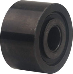 Accurate Bushing - 25mm Bore, 85mm Roller Diam x 44mm Width, Carbon Steel Yoke Cam Follower - 63,500 N Dynamic Load Capacity, 46mm Overall Width - Americas Industrial Supply