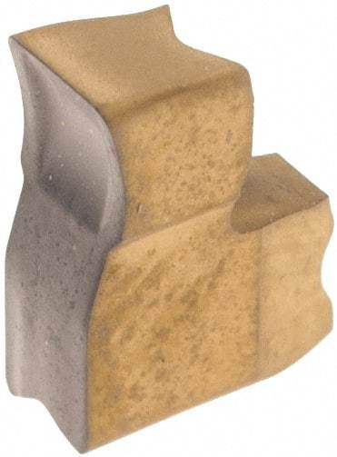 Iscar - 3MTNF M Grade IC808, 3mm Cutting Width Carbide Grooving Insert - Neutral, 0.3mm Corner Radius, TiAlN Finish - Americas Industrial Supply
