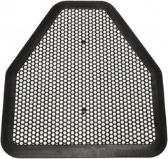 Ability One - Disposable Urinal Mat - Black, Apple Scented - Americas Industrial Supply