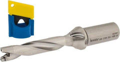 Iscar - 0.709" to 0.744" Diam, 5xD, 3.54" Max Depth, 1" Shank Diam, 6.87" OAL, Replaceable-Tip Drill - FCP, ICK, ICK-2M, ICM, ICN, ICP, iCP-2M Insert, 18 Seat Size, 43417062 Toolholder, Series SumoCham - Americas Industrial Supply