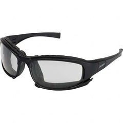KleenGuard - Clear Lenses, Framed Safety Glasses - Anti-Fog, Scratch Resistant, Size Universal, Wrap Around - Americas Industrial Supply