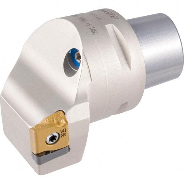 Iscar - Right Hand Cut, Size C5, LNMX Insert Compatiblity, External Modular Turning & Profiling Cutting Unit Head - 35mm Ctr to Cutting Edge, 60mm Head Length, Through Coolant, Series Heliturn - Americas Industrial Supply