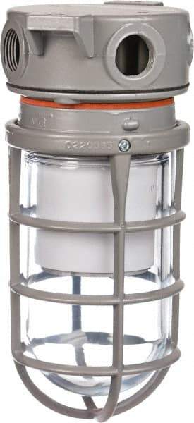 Hubbell Killark - 120 to 277 VAC, 16 Watt, LED Hazardous Location Light Fixture - Corrosion, Dirt, Dust, Heat, Moisture & Vibration Resistant, Aluminum Housing - Americas Industrial Supply