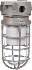 Hubbell Killark - 120 to 277 VAC, 13 Watt, LED Hazardous Location Light Fixture - Corrosion, Dirt, Dust, Heat, Moisture & Vibration Resistant, Aluminum Housing - Americas Industrial Supply