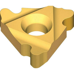 Vargus - 5ER0.625 Grade VKX, External RD Threading Insert - 4 TPI Ext Pitch, TiN Finish, Carbide - Americas Industrial Supply