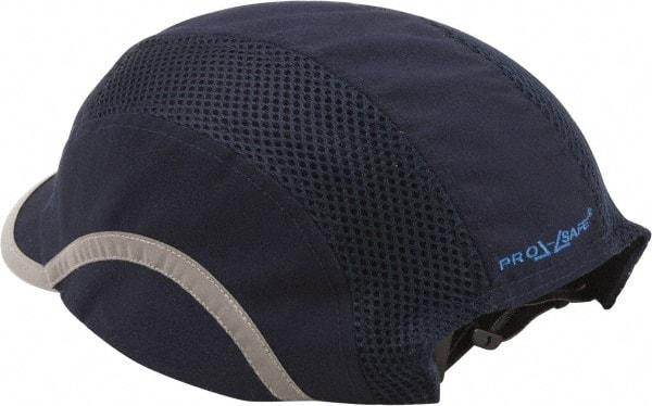 PRO-SAFE - Bump Cap - Adjustable, Vented, Navy Blue - Americas Industrial Supply