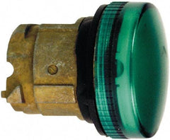 Schneider Electric - Green Lens Pilot Light - Round Lens, Shock Resistant, Vibration Resistant, Water Resistant - Americas Industrial Supply