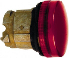 Schneider Electric - Red Lens LED Pilot Light - Round Lens, Shock Resistant, Vibration Resistant, Water Resistant - Americas Industrial Supply