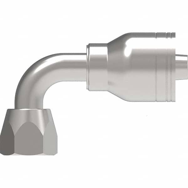 Eaton - Hydraulic Hose Fittings & Couplings Type: Female JIC Swivel, 90 Degree Elbow Hose Diameter: 3/4 (Inch) - Americas Industrial Supply