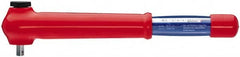 Knipex - 3/8" Drive, Insulated Torque Wrench - 11-27/64" OAL - Americas Industrial Supply