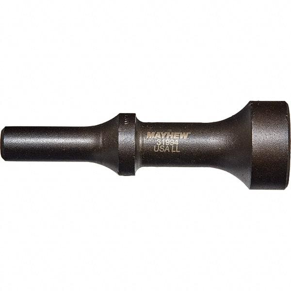 Mayhew - 1-1/4" Head Width, 4-1/4" OAL, Pneumatic Hammer - Round Drive, Round Shank, Steel - Americas Industrial Supply