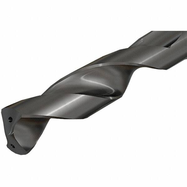 Iscar - 0.468" Spiral Flute Solid Carbide Screw Machine Drill Bit - Americas Industrial Supply