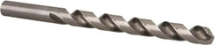 Hertel - 3/8" 135° Cobalt Jobber Drill - Bright Finish, Spiral Flute, 5" OAL, Split Point - Americas Industrial Supply