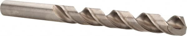 Hertel - 12mm 135° Cobalt Jobber Drill - Bright Finish, Spiral Flute, 5.9449" OAL, Split Point - Americas Industrial Supply