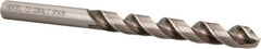 Hertel - 7.5mm 135° Cobalt Jobber Drill - Bright Finish, Spiral Flute, 4.2913" OAL, Split Point - Americas Industrial Supply
