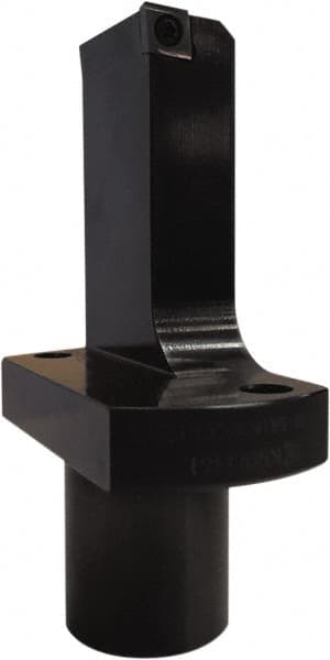 Kyocera - KSTB, Right Hand Cut, 5° Lead Angle, 22mm Shank Height x 22mm Shank Width, Positive Rake Indexable Turning Toolholder - 84.4mm OAL, CCET 325.., CCGT 325.. Insert Compatibility, Series KSTB - Americas Industrial Supply