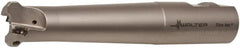 Walter - 31.75mm Cut Diam, 0.1181mm Max Depth of Cut, 1-1/4" Shank Diam, 7" OAL, Indexable Chamfer & Angle End Mill - ODM. 0504.., ODH. 0504.. Insert Style, Weldon Shank - Americas Industrial Supply