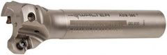 Walter - 3/4" Cut Diam, 8mm Max Depth of Cut, 3/4" Shank Diam, 8" OAL, Indexable Square Shoulder End Mill - AD.T 0803.. Inserts, Cylindrical Shank, 90° Lead Angle - Americas Industrial Supply