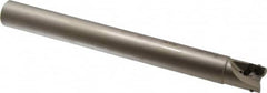 Walter - 3/4" Cut Diam, 11mm Max Depth of Cut, 3/4" Shank Diam, 7.53" OAL, Indexable Square Shoulder End Mill - AD.T 1204.. Inserts, Cylindrical Shank, 90° Lead Angle - Americas Industrial Supply