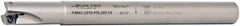 Walter - 5/8" Cut Diam, 8mm Max Depth of Cut, 5/8" Shank Diam, 7" OAL, Indexable Square Shoulder End Mill - AD.T 0803.. Inserts, Cylindrical Shank, 90° Lead Angle - Americas Industrial Supply