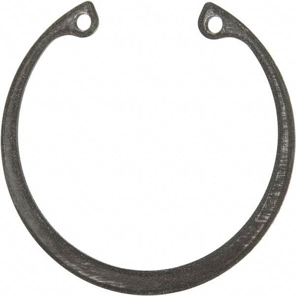 Rotor Clip - 0.05" Thick, Phosphate Finish, Steel Snap Internal Retaining Ring - 0.056" Groove Width, 0.047" Groove Depth, 1.594" Groove Diam, Grade 1060-1090 - Americas Industrial Supply