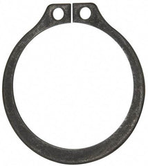 Rotor Clip - 1-13/32" Groove Diam, 1-1/2" Shaft Diam, Phosphate Steel, Snap External Retaining Rings - 0.056" Groove Width, 0.047" Groove Depth, 0.05" Ring Thickness, Grade 1060-1090 - Americas Industrial Supply