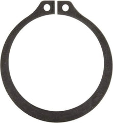 Rotor Clip - 1.291" Groove Diam, 1-3/8" Shaft Diam, Phosphate Steel, Snap External Retaining Rings - 0.056" Groove Width, 0.042" Groove Depth, 0.05" Ring Thickness, Grade 1060-1090 - Americas Industrial Supply