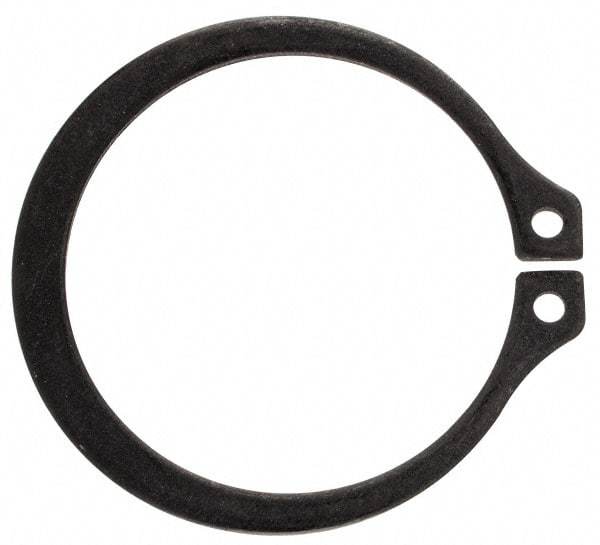 Rotor Clip - 1.232" Groove Diam, 1-5/16" Shaft Diam, Phosphate Steel, Snap External Retaining Rings - 0.056" Groove Width, 0.04" Groove Depth, 0.05" Ring Thickness, Grade 1060-1090 - Americas Industrial Supply
