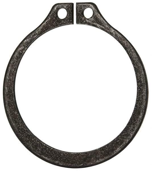 Rotor Clip - 1.118" Groove Diam, 1-3/16" Shaft Diam, Phosphate Steel, Snap External Retaining Rings - 0.056" Groove Width, 0.035" Groove Depth, 0.05" Ring Thickness, Grade 1060-1090 - Americas Industrial Supply