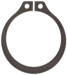Rotor Clip - 1.059" Groove Diam, 1-1/8" Shaft Diam, Phosphate Steel, Snap External Retaining Rings - 0.056" Groove Width, 0.033" Groove Depth, 0.05" Ring Thickness, Grade 1060-1090 - Americas Industrial Supply