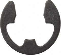 Rotor Clip - 0.485" Groove Diam, 5/8" Shaft Diam, Phosphate Steel, E Style External Retaining Rings - 0.046" Groove Width, 0.07" Groove Depth, 0.042" Ring Thickness, Grade 1060-1090 - Americas Industrial Supply