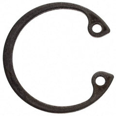 Rotor Clip - 0.035" Thick, Phosphate Finish, Steel Snap Internal Retaining Ring - 0.039" Groove Width, 0.023" Groove Depth, 0.796" Groove Diam, Grade 1060-1090 - Americas Industrial Supply