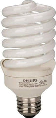 Philips - 26 Watt Fluorescent Residential/Office Medium Screw Lamp - 5,000°K Color Temp, 1,700 Lumens, 120 Volts, EL/mDT, 10,000 hr Avg Life - Americas Industrial Supply