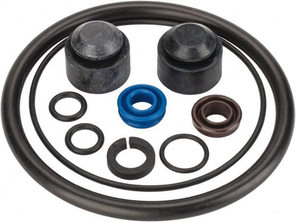 RivetKing - 3 to 6" Seal Kit for Rivet Tool - Includes O-Rings, Buffer, Seal Ring, Piston Ring - Americas Industrial Supply