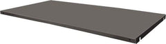 Durham - Gray, Steel, Cabinet Shelf - 57-15/16" Wide x 20-27/32" Deep x 3" High Body - Americas Industrial Supply