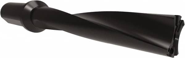 Allied Machine and Engineering - Series APX 44, 5xD, 50mm Shank Diam, Drill Body - 318.8mm Drill Body Length to Flange, W4405H Toolholder, 398.8mm OAL, 318.8mm Drill Body Length, Weldon Flat Shank, Through Coolant - Americas Industrial Supply