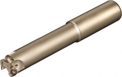 Sumitomo - 1" Cutting Diam, 1" Shank Diam, Straight Shank Indexable Copy End Mill - 2 Inserts, QPET, QPMT Insert, WRCX Toolholder, Through Coolant - Americas Industrial Supply