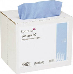 NuTrend Disposables - Dry General Purpose Wipes - Pop-Up, 12" x 16-1/2" Sheet Size, Blue - Americas Industrial Supply
