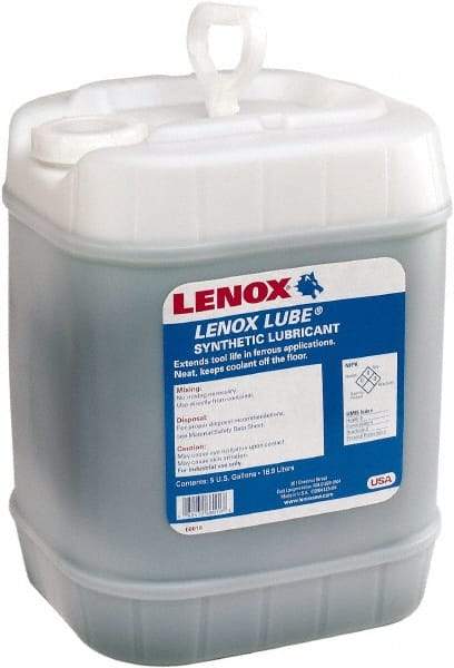 Lenox - Lenox Lube, 5 Gal Pail Sawing Fluid - Synthetic - Americas Industrial Supply