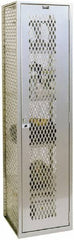 Hallowell - 1 Door, 1 Tier, Welded Locker - Americas Industrial Supply