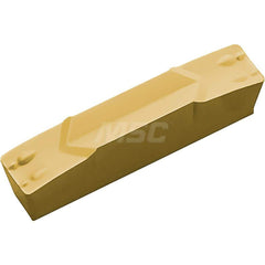 Grooving Insert: GMM8030080MW CR9025, Solid Carbide TiCN & TiN Finish, Neutral, 8 mm Cutting Width, 25 mm Max Depth, Series KGM