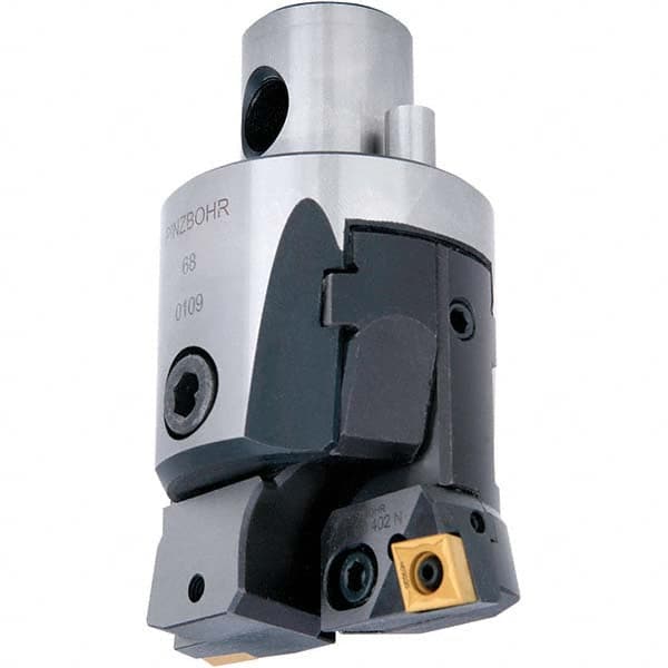 Techniks - Size D200, 6.299" Min Diam, Right Hand Modular Boring Cutting Unit Head - Americas Industrial Supply