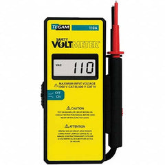 Made in USA - Circuit Continuity & Voltage Testers Tester Type: Voltage Tester Maximum Voltage: 1000 VAC/VDC - Americas Industrial Supply