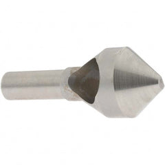 Value Collection - 1-1/8" Head Diam, 1/2" Shank Diam, 0 Flute 82° High Speed Steel Countersink - Americas Industrial Supply