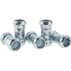 Value Collection - 1/2" Trade, Steel Compression EMT Conduit Coupling - Americas Industrial Supply