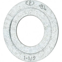 Value Collection - 1-1/2" Conduit, Electrical Enclosure Steel Reducing Washer - For Use with Rigid/Intermediate/Thinwall Conduit - Americas Industrial Supply