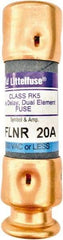 Value Collection - 125 VDC, 250 VAC, 20 Amp, Time Delay General Purpose Fuse - 2" OAL, 200 kA Rating, 9/16" Diam - Americas Industrial Supply