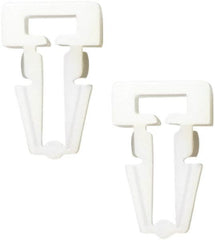 Panduit - Beige, Nylon, Cable Tie Mounting Base - 4.6mm High x 9.6mm Wide Push Barb - Americas Industrial Supply